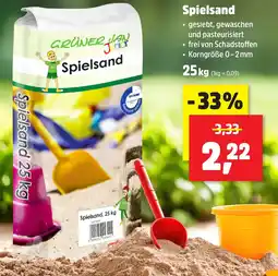 Thomas Philipps GRÜNER JAN Junior Spielsand Angebot