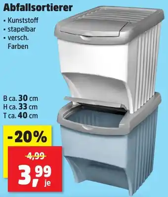 Thomas Philipps Abfallsortierer Angebot