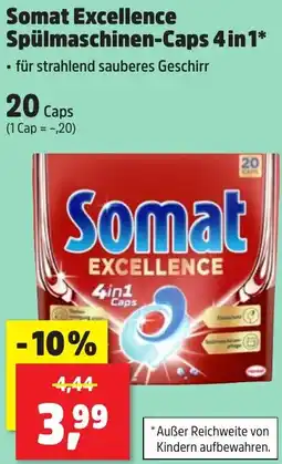 Thomas Philipps Somat Excellence Spülmaschinen-Caps 4 in 1 Angebot