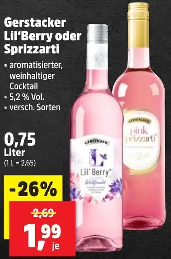 Thomas Philipps Gerstacker Lil'Berry oder Sprizzarti Angebot