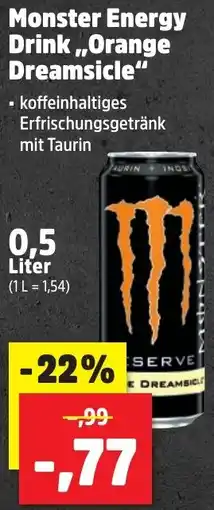 Thomas Philipps Monster Energy Drink ,,Orange Dreamsicle" Angebot