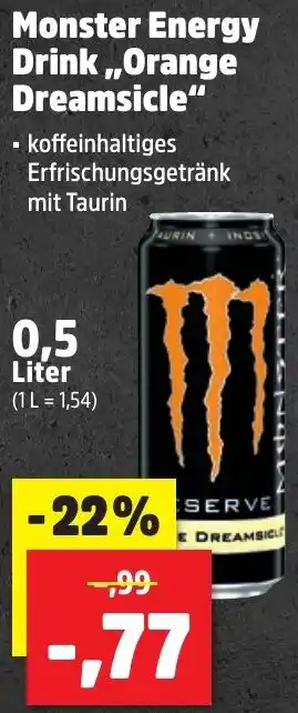 Thomas Philipps Monster Energy Drink ,,Orange Dreamsicle" Angebot
