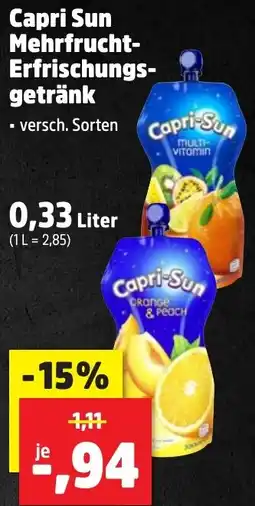 Thomas Philipps Capri Sun Mehrfrucht Erfrischungsgetränk Angebot