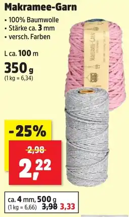 Thomas Philipps Makramee-Garn Angebot