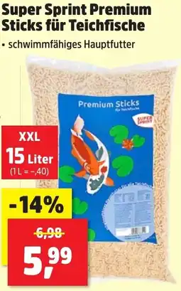 Thomas Philipps Super Sprint Premium Sticks für Teichfische Angebot