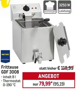 METRO METRO PROFESSIONAL Fritteuse GDF 3008 Angebot