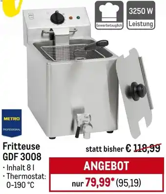 METRO METRO PROFESSIONAL Fritteuse GDF 3008 Angebot
