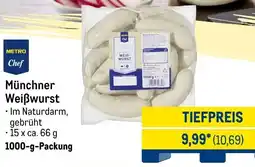 METRO METRO Chef Münchner Weißwurst Angebot