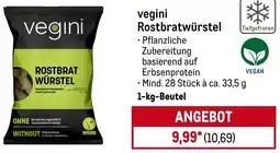 METRO vegini Rostbratwürstel Angebot
