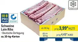 METRO Schweine Loin Ribs Angebot