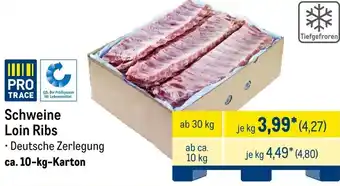 METRO Schweine Loin Ribs Angebot