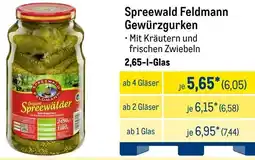 METRO Spreewald Feldmann Gewürzgurken Angebot