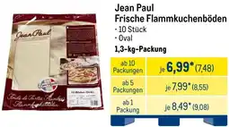 METRO Jean Paul Frische Flammkuchenböden Angebot