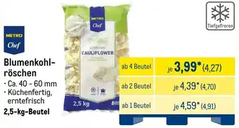 METRO METRO Chef Blumenkohlröschen Angebot