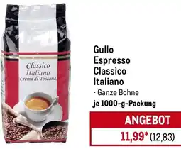METRO Gullo Espresso Classico Italiano Angebot