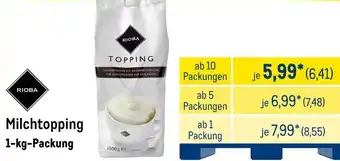 METRO RIOBA Milchtopping Angebot