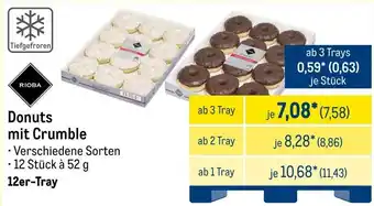 METRO RIOBA Donuts mit Crumble Angebot