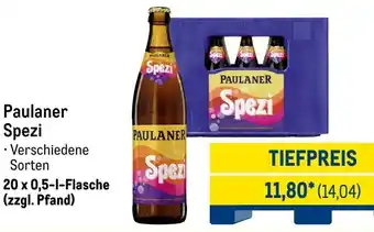 METRO Paulaner Spezi Angebot