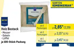 METRO METRO PROFESSIONAL Holz Besteck Angebot