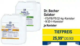 METRO Dr. Becher Galakor Angebot