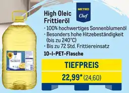 METRO METRO Chef High Oleic Frittieröl Angebot