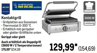 METRO METRO PROFESSIONAL Kontaktgrill Angebot