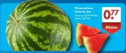 Aldi Süd Wassermelone kernarm lose Angebot