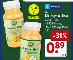 Aldi Süd Bio bio-ingwer-shot Angebot