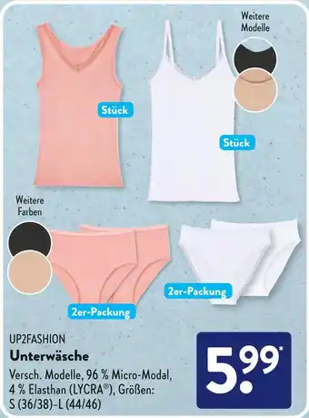 Aldi Süd Up2fashion unterwäsche - top Angebot
