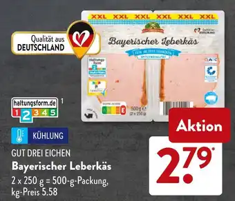 Aldi Süd Gut drei eichen bayerischer leberkäse Angebot