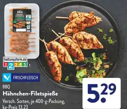 Aldi Süd Bbq hähnchen-filetspieße Angebot