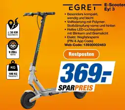 Expert Egret e-scooter ey! 3 Angebot