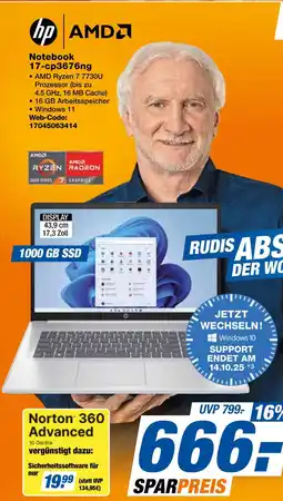 Expert Hp notebook 17-cp3676ng Angebot
