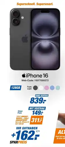 Expert Apple iphone 16 Angebot