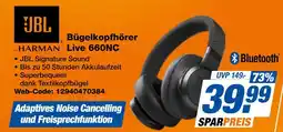 Expert Jbl bügelkopfhörer live 660nc Angebot