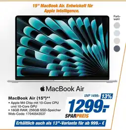 Expert Apple macbook air (15”) Angebot