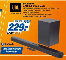 Expert Jbl soundbar bar 2.1 deep bass Angebot