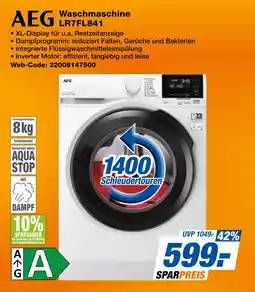 Expert Aeg waschmaschine lr7fl841 Angebot