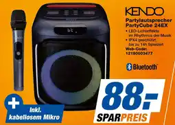 Expert Kendo partylautsprecher partycube 24ex Angebot