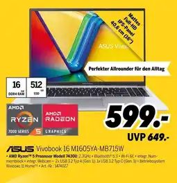 MEDIMAX Asus vivobook 16 m1605ya-mb715w Angebot