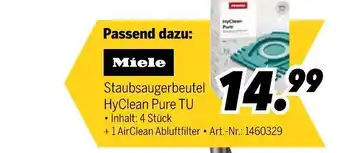MEDIMAX Miele staubsaugerbeutel hyclean pure tu Angebot