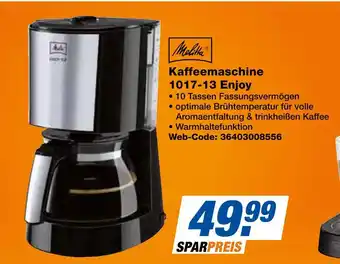 Expert Melitta kaffeemaschine 1017-13 enjoy Angebot