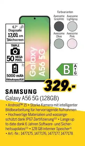 MEDIMAX Samsung galaxy a56 5g (128gb) Angebot
