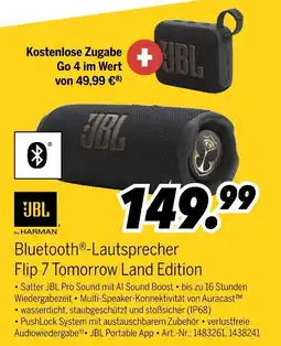MEDIMAX Jbl bluetooth -lautsprecher flip 7 tomorrow land editio Angebot