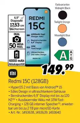 MEDIMAX Mi redmi 15c (128gb) Angebot