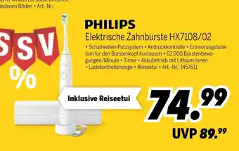 MEDIMAX Philips elektrische zahnbürste hx7108/02 Angebot