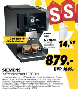 MEDIMAX Siemens kaffeevollautomat tp713d09 Angebot