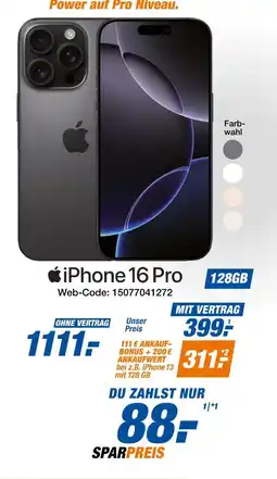 Expert Apple iphone 16 pro Angebot