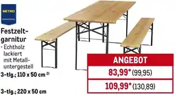 METRO METRO PROFESSIONAL Festzeltgarnitur Angebot