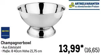 METRO METRO PROFESSIONAL Champagnerbowl Angebot